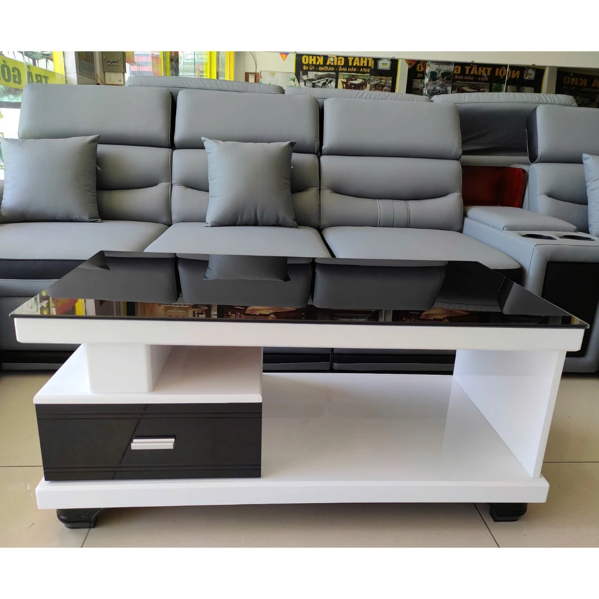 Bàn trà hộc kéo Adora TL17
